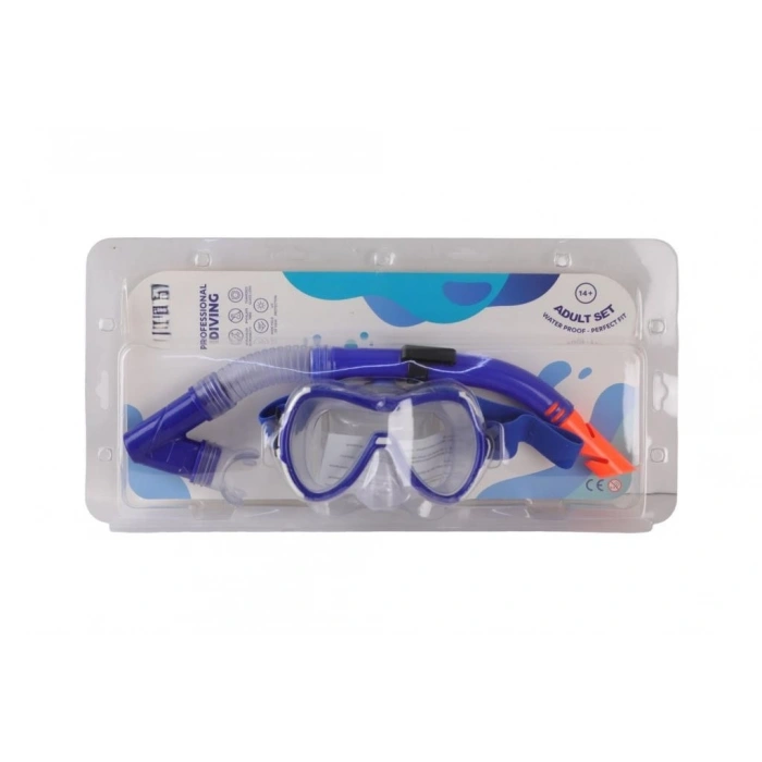 Mey İthalat® KZLD-AK301-121CS MASKE SNORKEL SET OZEL CAM 24