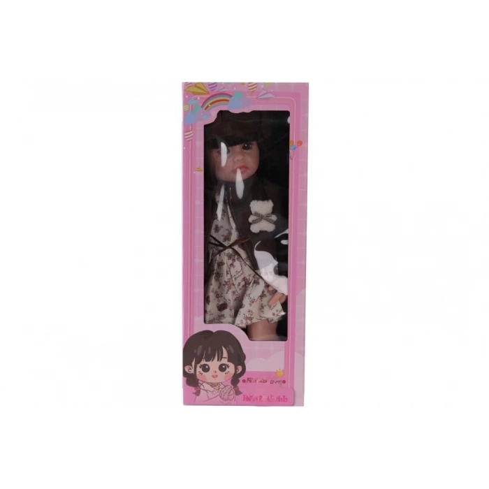 Mey İthalat® LMN232 55 CM MÜZİKLİ SİLİKONLU ET BEBEK