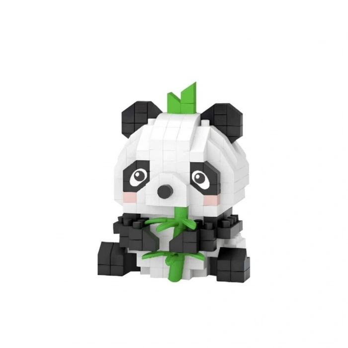 Mey İthalat® LZ-8633 LOZ PANDA 170 PARÇA BLOCK OYUNCAK-MİNİ POŞET