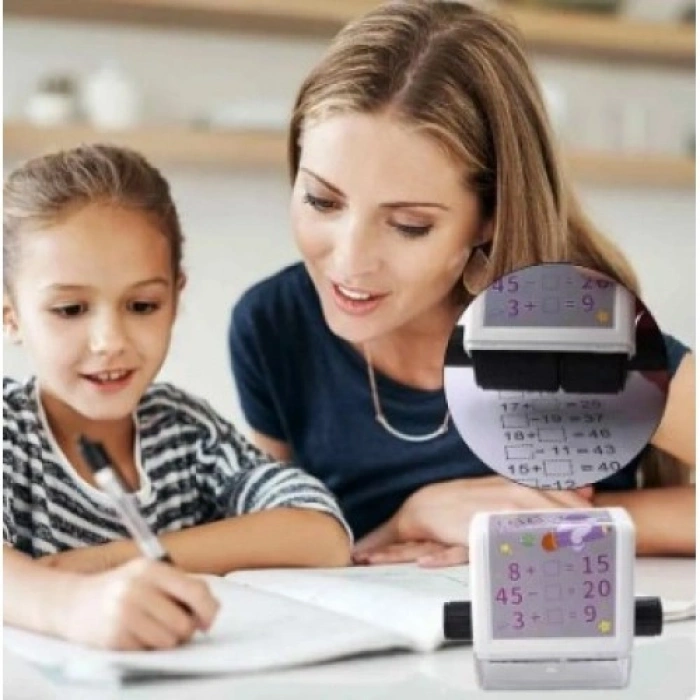 Mey İthalat® Matematik İşlem Rulosu  Boşluk Doldurmalı Set