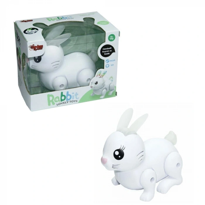 Mey İthalat® Müzikli Ve Işıklı Tavşan