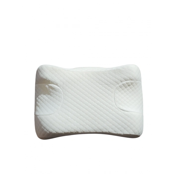 Mey İthalat® Nordmende Ortopedik Visco Yastık – Ergonomik Boyun Destekli Memory Foam Yastık