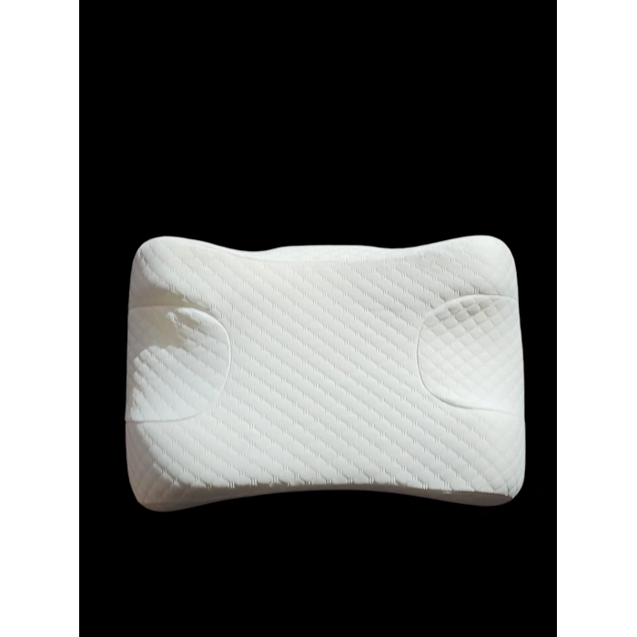 Mey İthalat® Nordmende Ortopedik Visco Yastık – Ergonomik Boyun Destekli Memory Foam Yastık