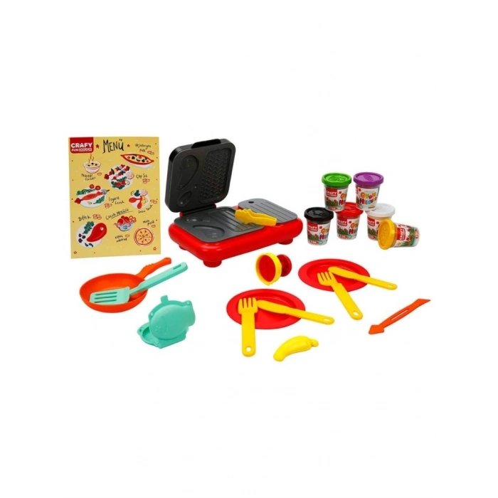 Mey İthalat® OYUN HAMUR SETİ MANGAL KEYFİ 6X50GR