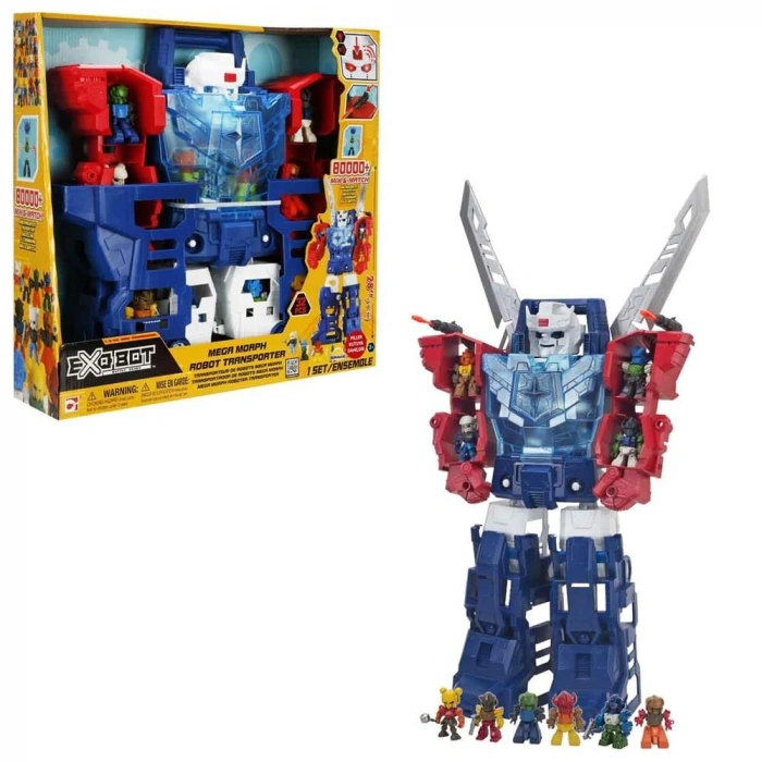 Mey İthalat® OYUN SET EXOBOT MEGA MORPH ROBOT TRANSFO