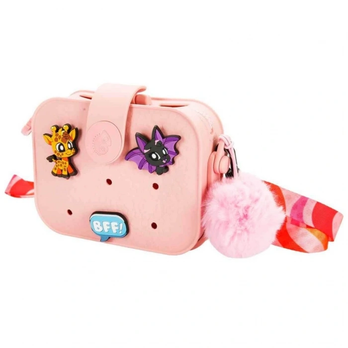 Mey İthalat® Pembe El ve Omuz Çantası