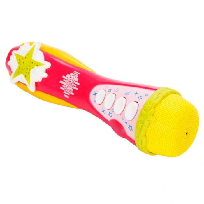 Mey İthalat® Pembe Karaoke Mikrofonu