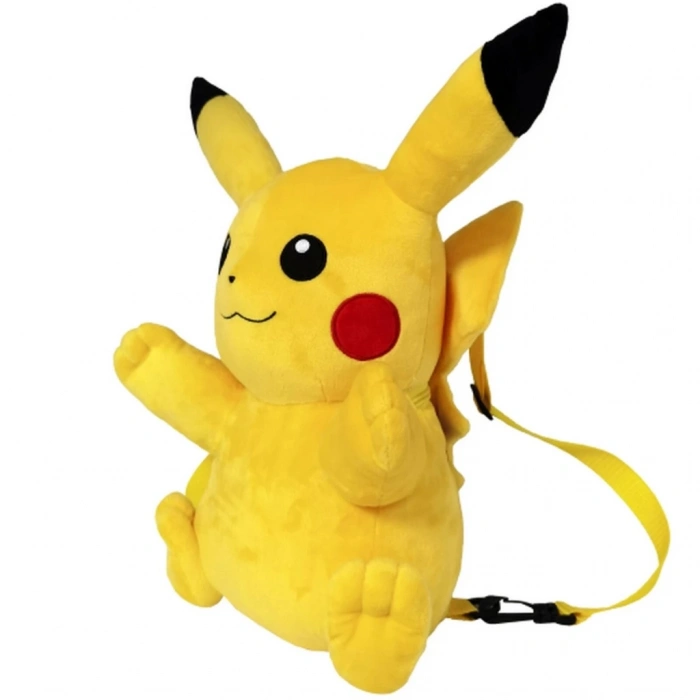 Mey İthalat®  Pokemon Pikachu Peluş Sırt Çantası