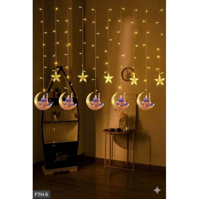 Mey İthalat® Ramazan Perde LED Işık 3 Metre