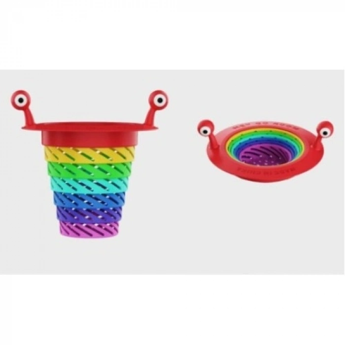 Mey İthalat® Renkli 6 Kademeli Lavabo Süzgeci