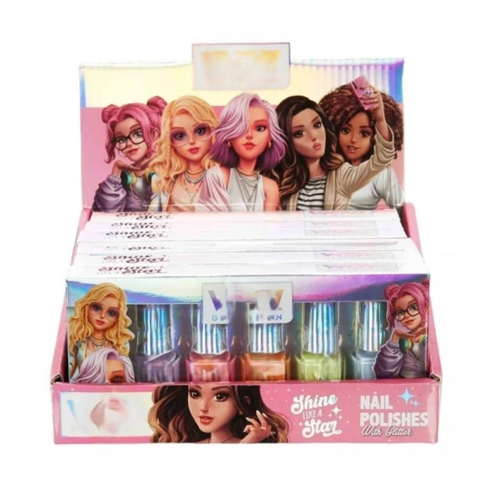 Mey thalat S00088543 -Neon Renkli 5li Oje Seti