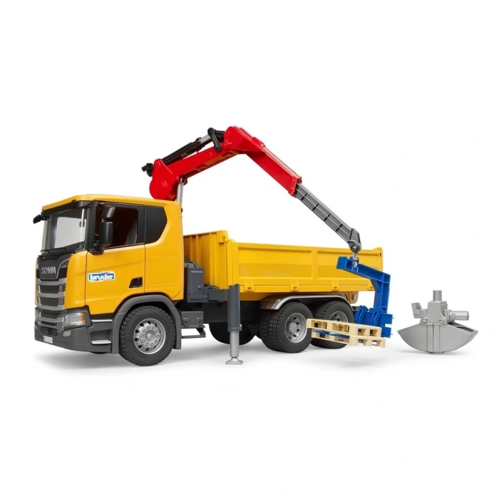 Mey İthalat® Scania 560R Vinçli Şantiye Kamyonu BR03551