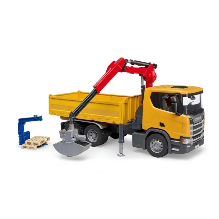 Mey İthalat® Scania 560R Vinçli Şantiye Kamyonu BR03551