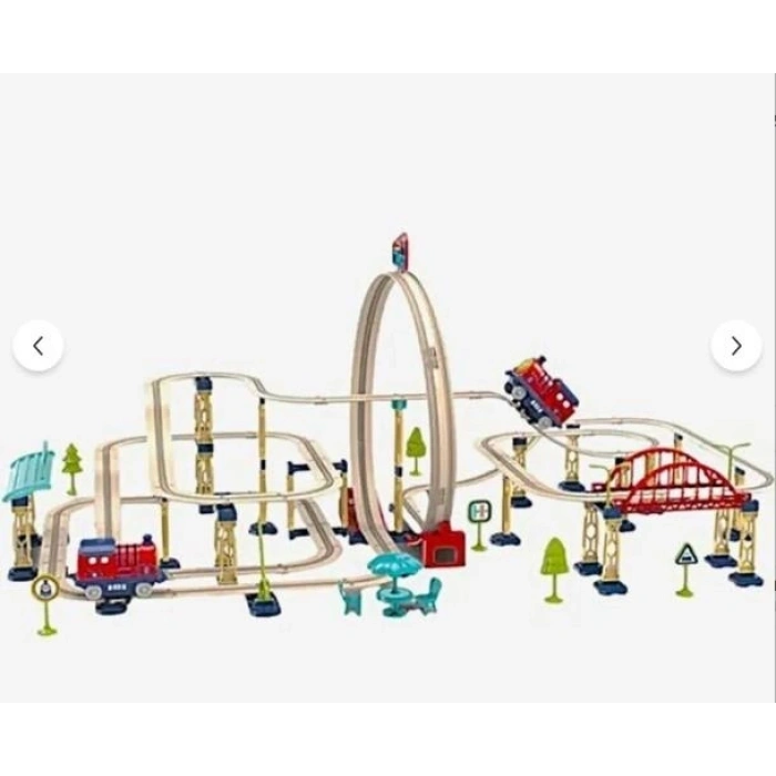 Mey İthalat® SH40601 161 PARÇA ÇANTALI TREN SETİ-ZRV