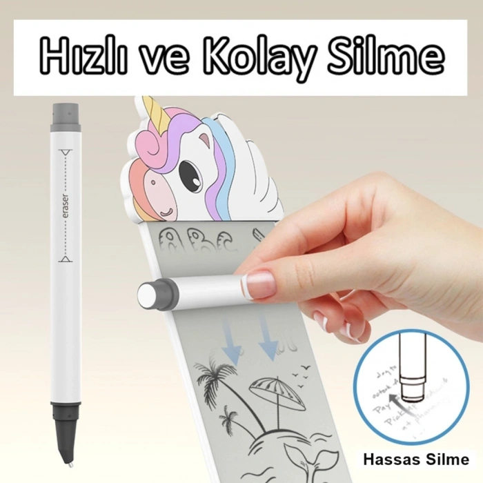 Mey İthalat® Silikon Figürlü Manyetik Mini Yazı Tahtası 5,5 - 14 cm