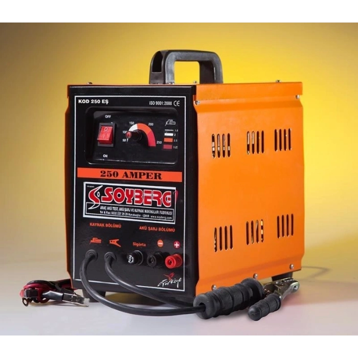 Mey İthalat® Soybeg 250EŞ Şarjlı Kaynak Makinası