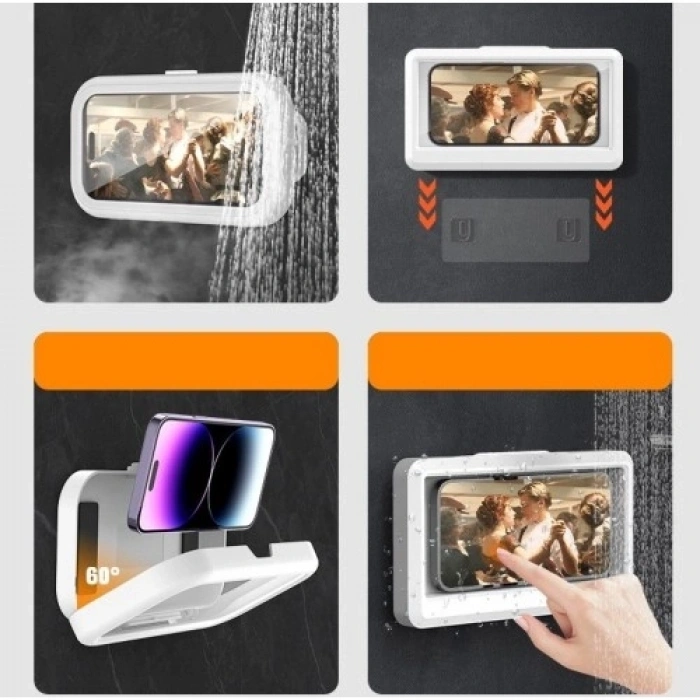 Mey İthalat® Su Geçirmez Hareketli Telefon Tutucu Stand