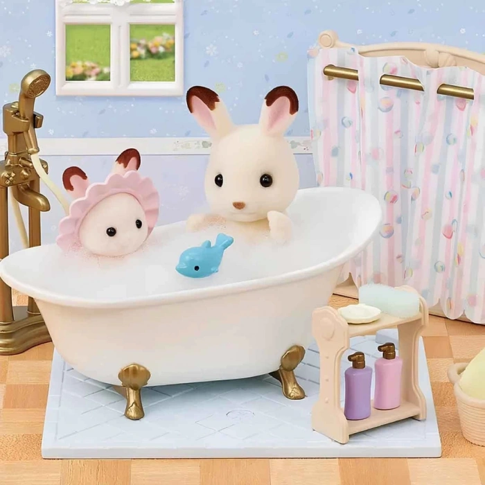 Mey İthalat® Sylvanian Families Banyo ve Duş Seti 5739