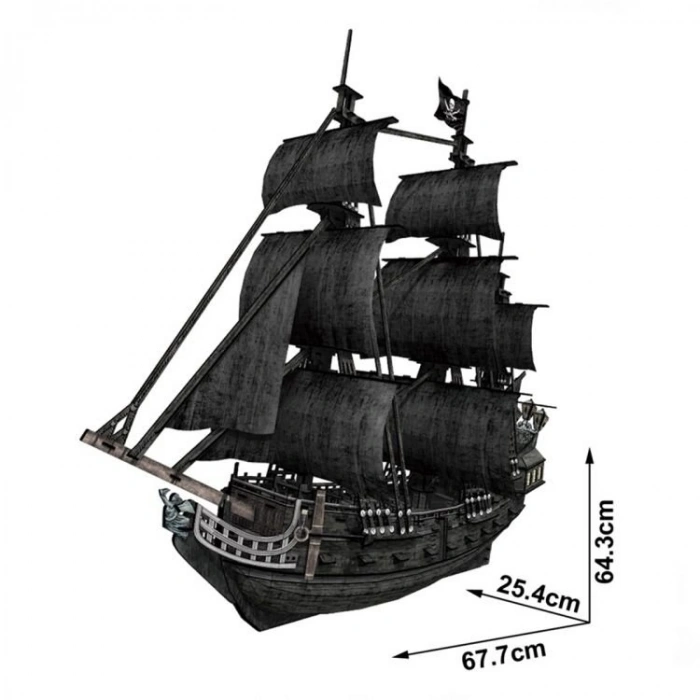 Mey İthalat®  The Queen AnneS Revenge 3D Puzzle