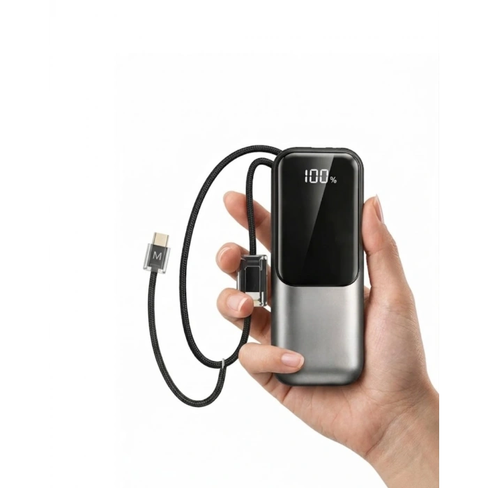 Mey İthalat® Type C ve Lightning Destekli Yüksek Kapasiteli Powerbank 13000 mAh