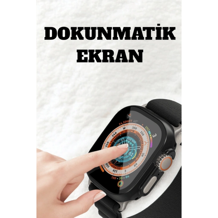 Mey İthalat® Uyku ve Nabız Takipli, Wireless Şarjlı Akıllı Saat Android ve iOS Uyumlu