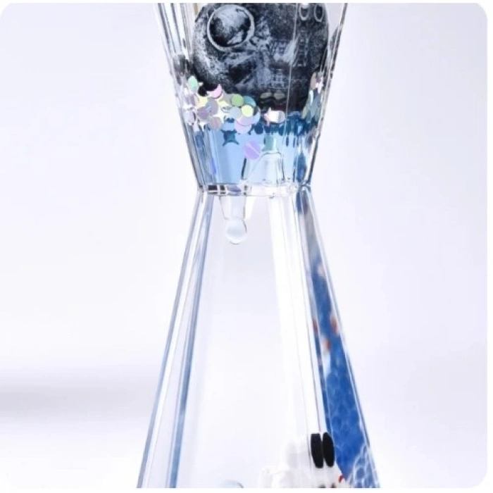 Mey İthalat® Uzay Temalı Dökülen Yağ Kum Saati
