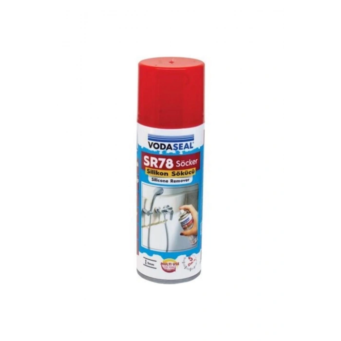 Mey İthalat® Vodaseal SR78 Söcker Silikon Sökücü Sprey 200 ml