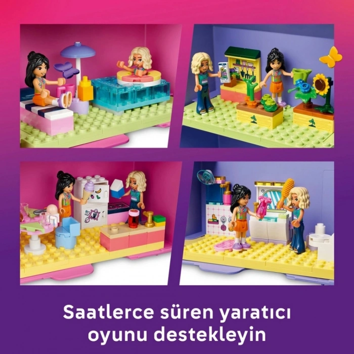 Mey İthalat® Yaratıcı Bebek Evi Bavulu Yapım Oyuncağı 42697