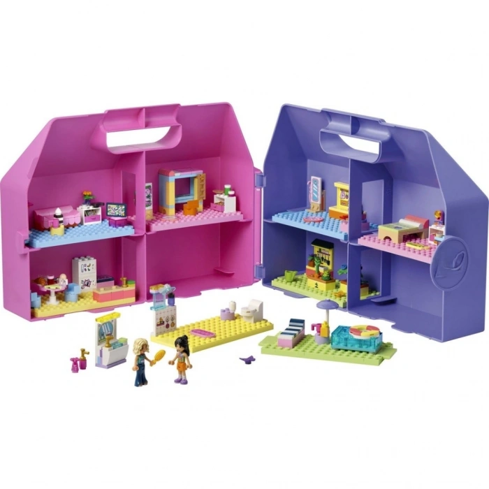 Mey İthalat® Yaratıcı Bebek Evi Bavulu Yapım Oyuncağı 42697