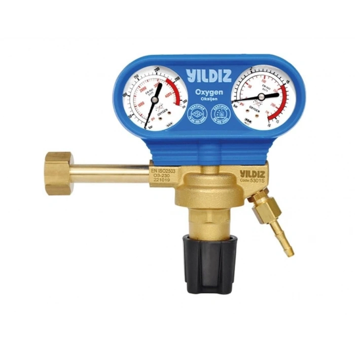 Mey İthalat® Yıldız 5301S Oksijen Basınç Düşürücü