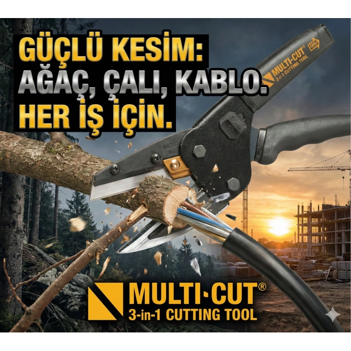 Multi Cutter Kalın Ve Sert Malzeme Kesme Aleti