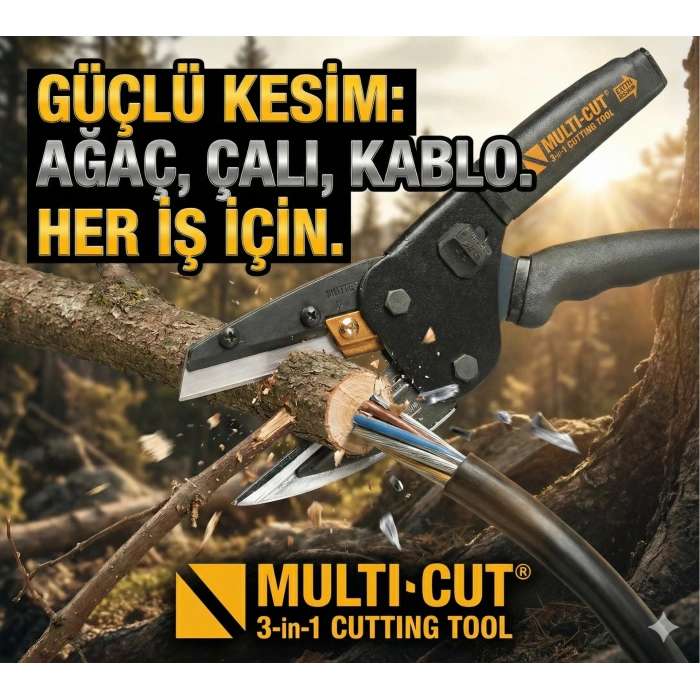 Multi Cutter Kalın Ve Sert Malzeme Kesme Aleti