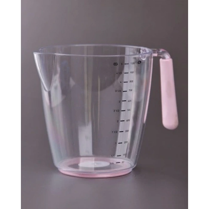 Ölçü Ve Hamur Kabı 1000 Ml - Silikon Sap