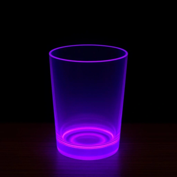 Partyglow Neon Mor Bardak 8.5 X 10.5 Cm