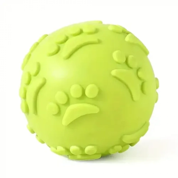 Pati Desenli Dayanıklı Köpek Isırma Topu