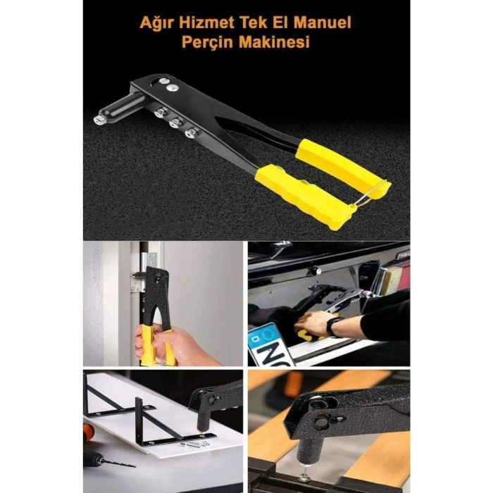 Profesyonel Perçin Tabancası Araç Koltuk Mobilya Perçin Hediyeli