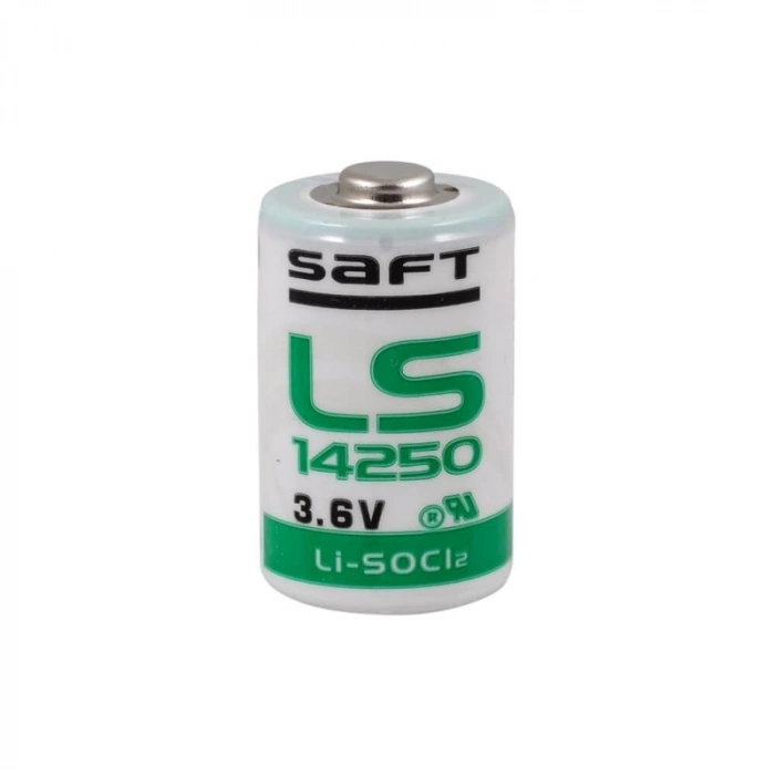 Saft Ls 14250 3.6v 1/2 Aa Size  Lithium Pil  (li-socı2)