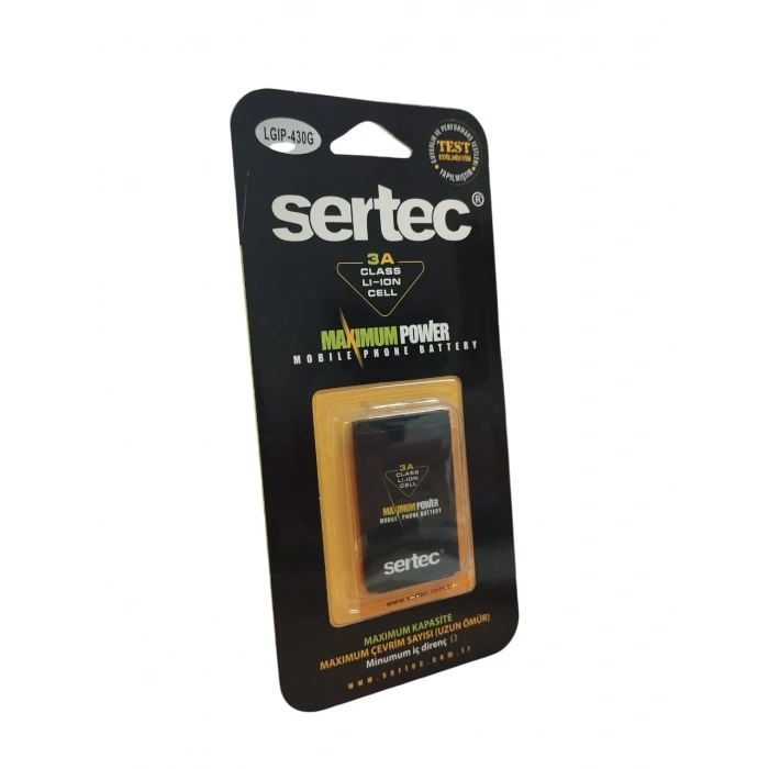 Sertec - Lg Cf360 / Lgıp-430g Uyumlu Batarya