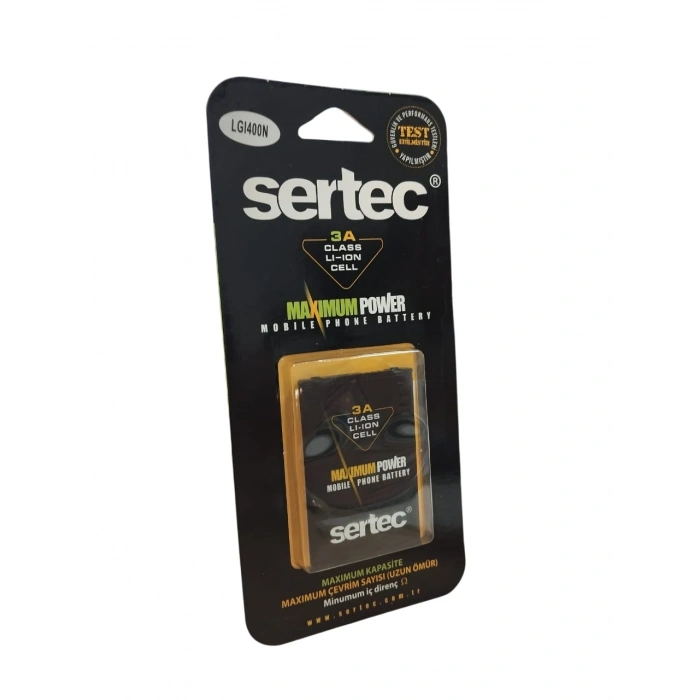 Sertec - Lg-gw820 / Lgıp400n Uyumlu Batarya