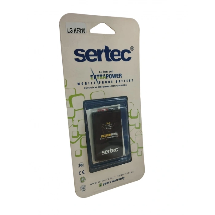 Sertec - Lg Kf310 Uyumlu Batarya