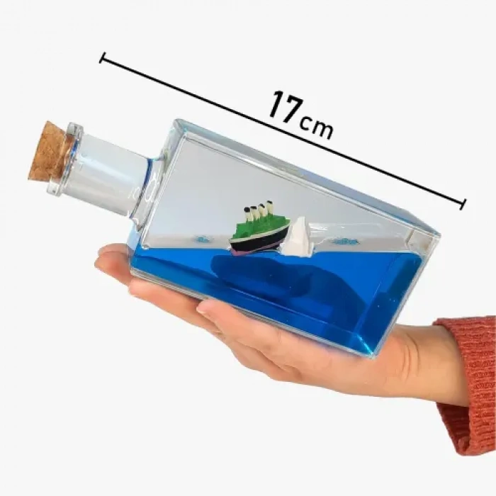 Şişe İçinde Batmayan Gemi Biblo