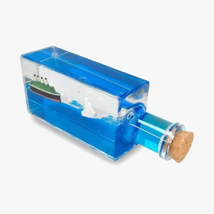 Şişe İçinde Batmayan Gemi Biblo