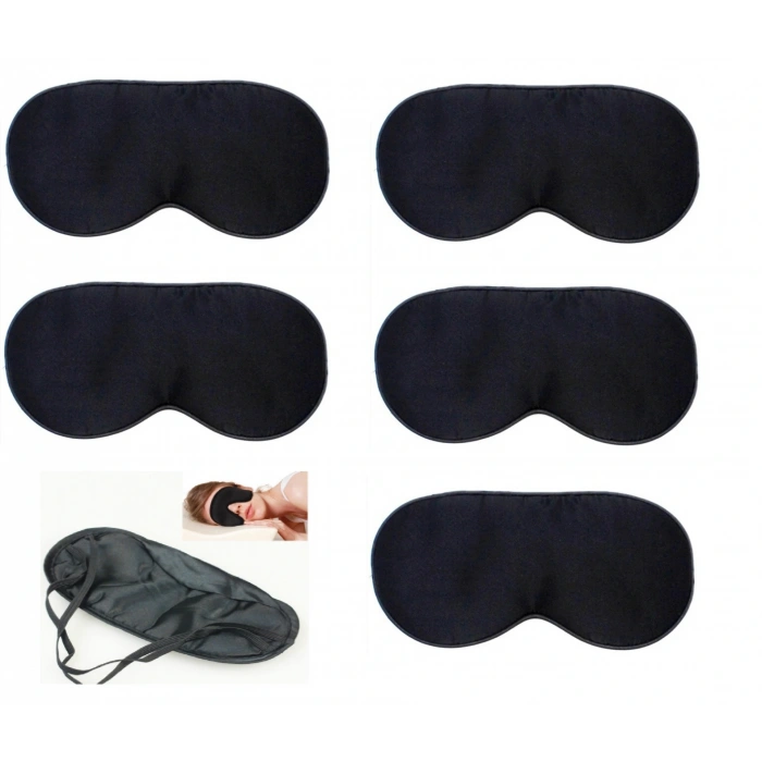 Uyku Maskesi - Göz Bandı 5 Adet