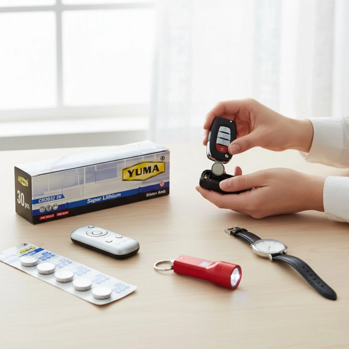 Ym-9 Cr-2032 Para Pil Lityum 3v 5li Kart