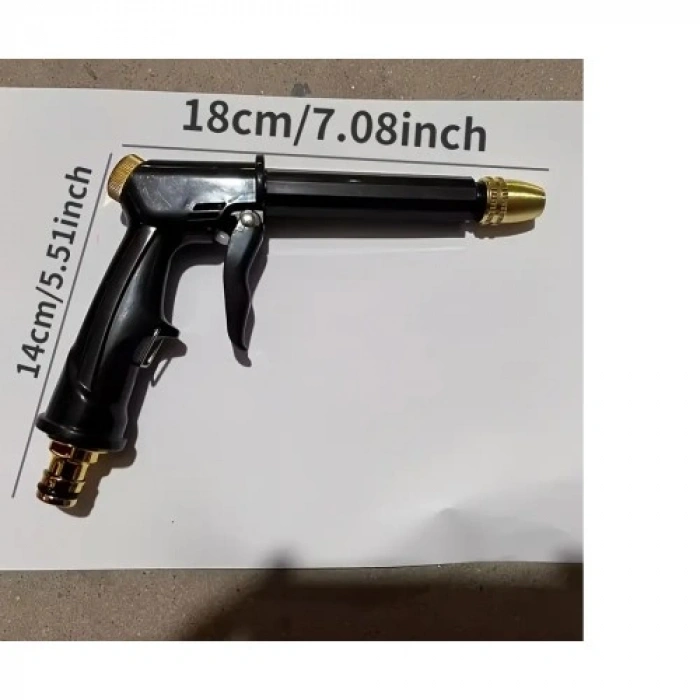 Yüksek Basınçlı Ayarlanabilir Bahçe Sulama ve Araba Yıkama Tabancası