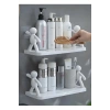 2 Adet Özel Raf Baharatlık -makyaj Malzeme Rafı Kendinden Yapışkanlı Banyo Mutfak Organizer Raf
