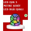 BFS 5 Metre Kumandalı RGB Şerit LED Aydınlatma