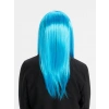 BFS   Açık Mavi Renk Uzun Düz Parti Peruğu