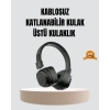 BFS Bluetooth Kablosuz Kulak Üstü Kulaklık Katlanabilir Konforlu ve Şık Tasarımlı