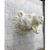 BFS Dekoratif Beyaz Ayı Duvar Heykeli Asılabilir Hediyelik 25x19 cm